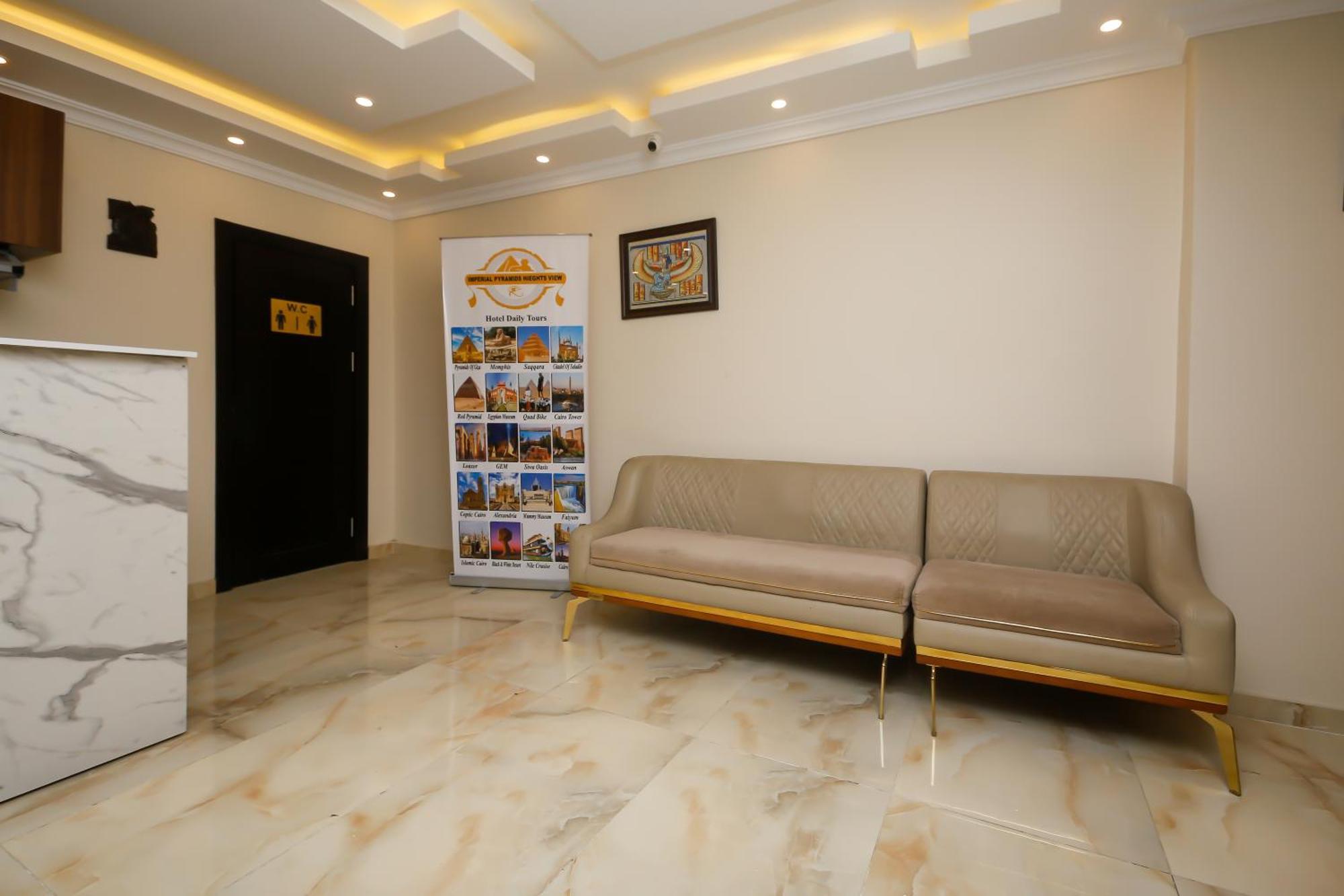 Imperial Pyramids Heights View Nazlet el-Sîsi Exterior foto