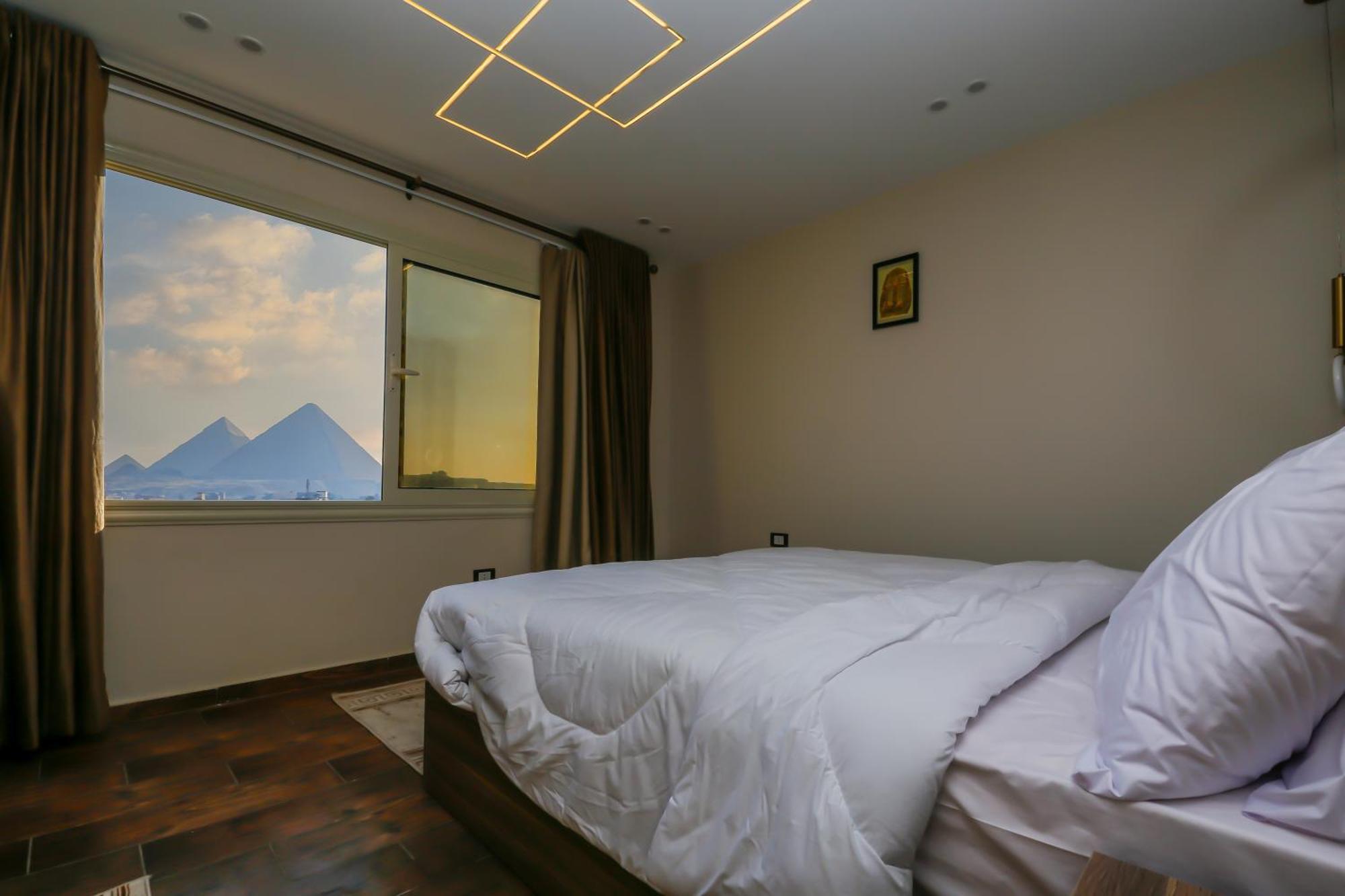 Imperial Pyramids Heights View Nazlet el-Sîsi Exterior foto