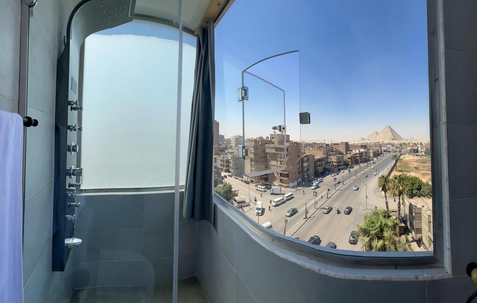 Imperial Pyramids Heights View Nazlet el-Sîsi Exterior foto