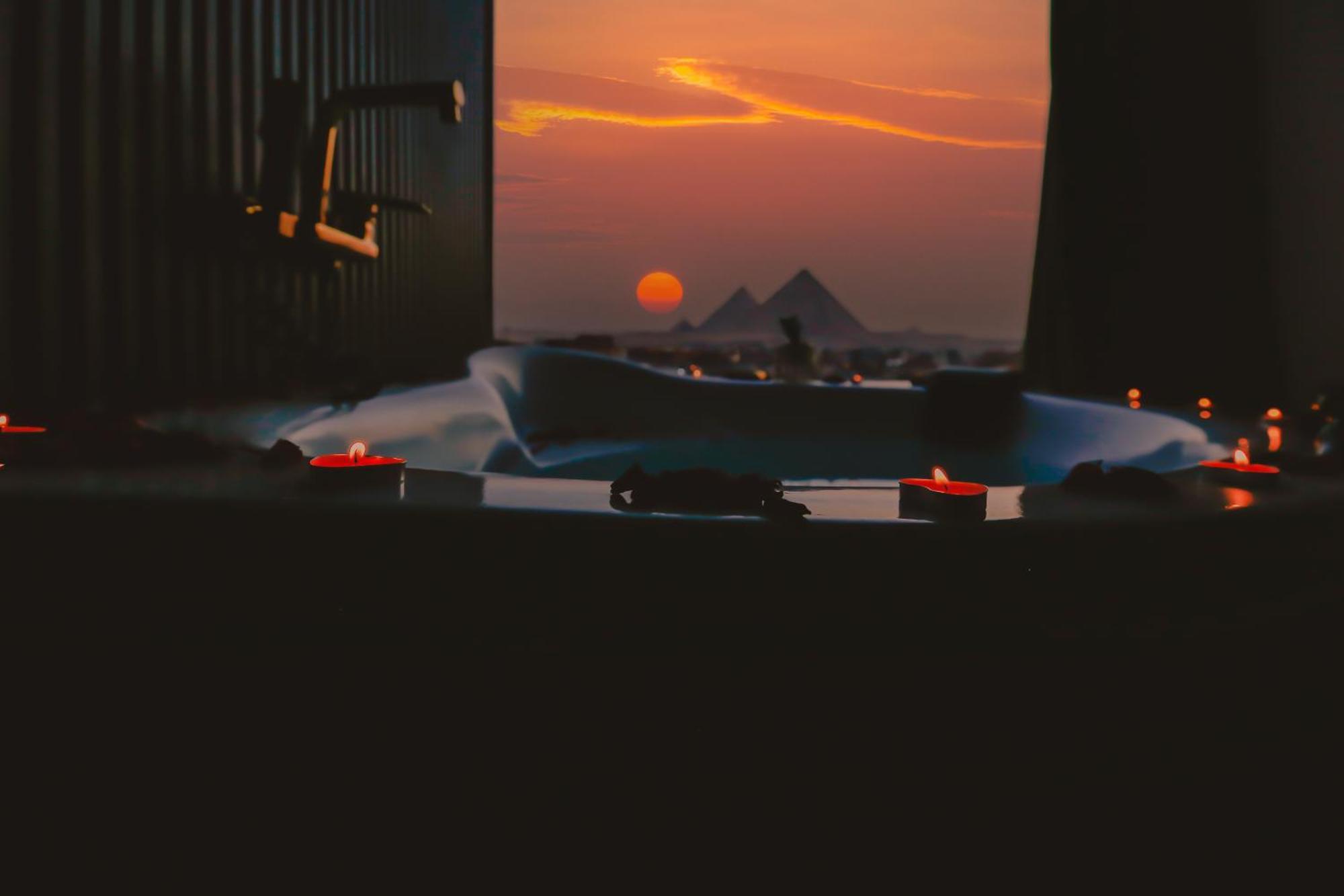 Imperial Pyramids Heights View Nazlet el-Sîsi Exterior foto