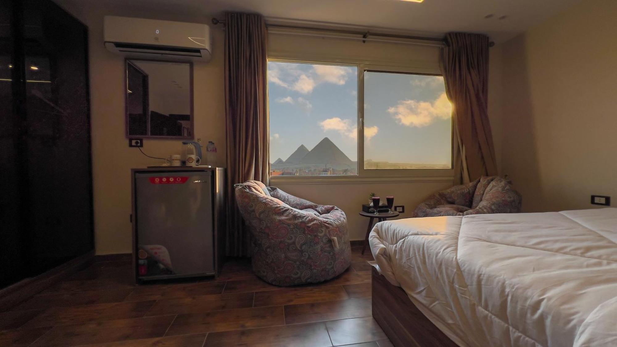Imperial Pyramids Heights View Nazlet el-Sîsi Exterior foto